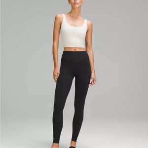 Lululemon Wunder Under SmoothCover High-Rise Tight 28” Black - Size 6